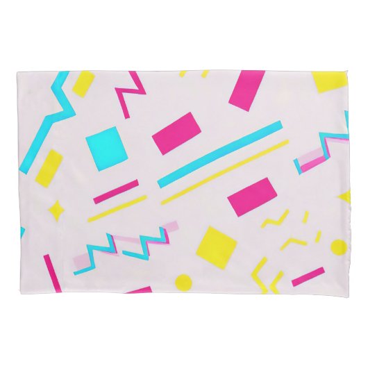 90's Hand getrokken Doodle Kussensloop (Voorkant)