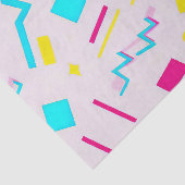 90's Hand getrokken Doodle Tissuepapier (Detail)