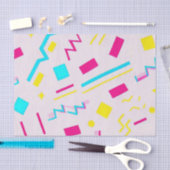 90's Hand getrokken Doodle Tissuepapier (Craft)