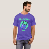 90s Hart, 8-Bit Ziel T-shirt (Voorkant volledig)