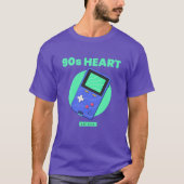 90s Heart, 8-Bit Soul T-shirt (Voorkant)