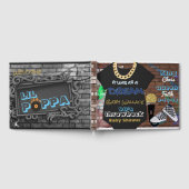 90'S Hip Hop BOY Baby shower Custom Gastenboek (Volledig)