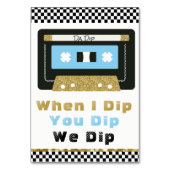 90'S Hip Hop BOY Baby shower Dip Sign Kaart (Voorkant)