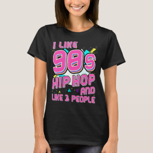 90s Hip Hop Gangster Rap Clothing Old School Retr T-shirt