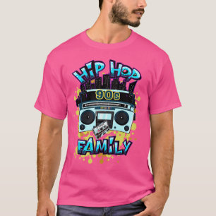 90s Hip Hop Mode Artiest 90's Songs RB Rap Music T-shirt