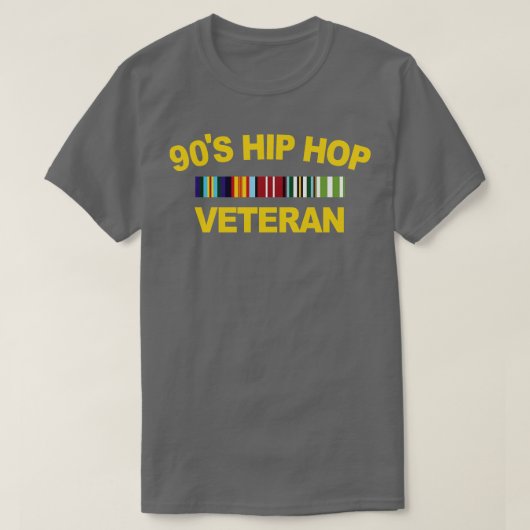 90s Hip Hop Veteran T-shirt (Design voorkant)