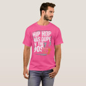 90s Hip Hop Vibes Echte Rap Cultuur T-shirt (Voorkant volledig)