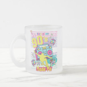 90's Hip Hop Vibes Retro maakte me Matglas Koffiemok