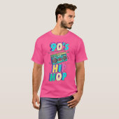 90's Hip Hop Vibes Retro Nostalgie T-shirt (Voorkant volledig)