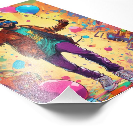 90s Hiphop Concert poster (Hoek)