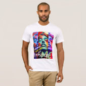 90'S HIPHOP HYPNOTISEREN URBAN GRAPHIC T-SHIRT (Voorkant volledig)