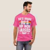 90's hippenkop opgehaald t-shirt (Voorkant volledig)
