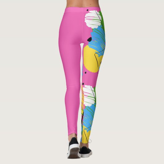 90s Hot Mess Leggings (Achterkant)