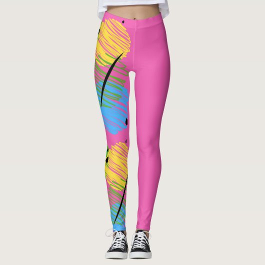 90s Hot Mess Leggings (Voorkant)