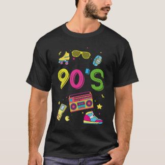 90s Ik hou van de 90's Vintage Retro Jaren Negenti T-shirt