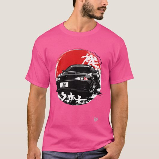 90s Japan JDM Auto vriend T-shirt (Voorkant)