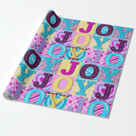 90s Joy Cadeaupapier