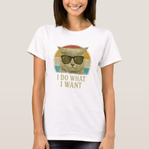 90s kattenliefhebbers grappig doe ik t-shirt