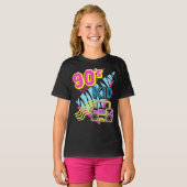 90's Kid Boombox 1990s Nostalgia 80s T-shirt (Voorkant volledig)