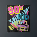 90's Kind Boombox 1990 Nostalgia 80s Wandkleed<br><div class="desc">90's Kind Boombox 1990 Nostalgia 80s</div>