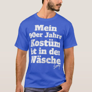 90s Kostuum in lingerie Retro outfit Negentig jare T-shirt