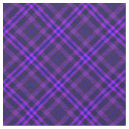 90s Levendig Rutpatroon Abstract Grunge Paars Stof