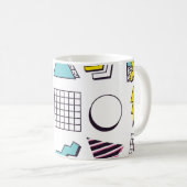 90's Memphis: Pop Design Elements. Koffiemok (Voorkant rechts)