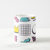 90's Memphis: Pop Design Elements. Koffiemok (Center)