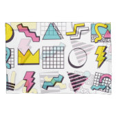 90's Memphis: Pop Design Elements. Kussensloop (Voorkant)