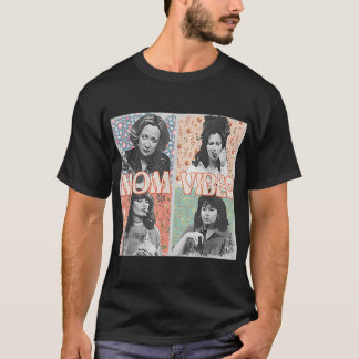 90s Moeder Vibes Vintage Grappig Moeder Leven Moed T-shirt
