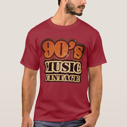 90's Music T-Shirt (Voorkant)