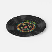 90's Muziek Papieren Bordje (Gekanteld)