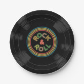 90's Muziek Papieren Bordje (Voorkant)