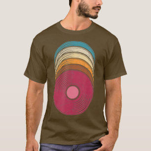 90s Muziek Vinyl Thema Party Disco Gift T-shirt