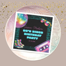 90s Neon Disco Verjaardag