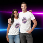 90's Neon Disco Vibes Retro Style T-shirt