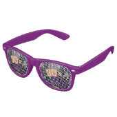 90's Neon Disco Vibes Retro Style Zonnebril (Gekanteld)
