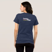 90s Neon Robot Designer Retro T-shirt (Achterkant volledig)