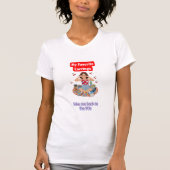 90s Nostalgia girl  T-shirt (Voorkant)