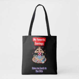 90s Nostalgia girl Tote Bag