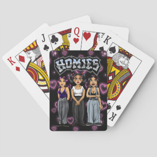 90s Nostalgia Lil Homies Playing Cards Chola Pokerkaarten