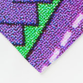 90s nostalgie, Track tapijt Auto Road nostalgisch Fleece Deken (Hoek)