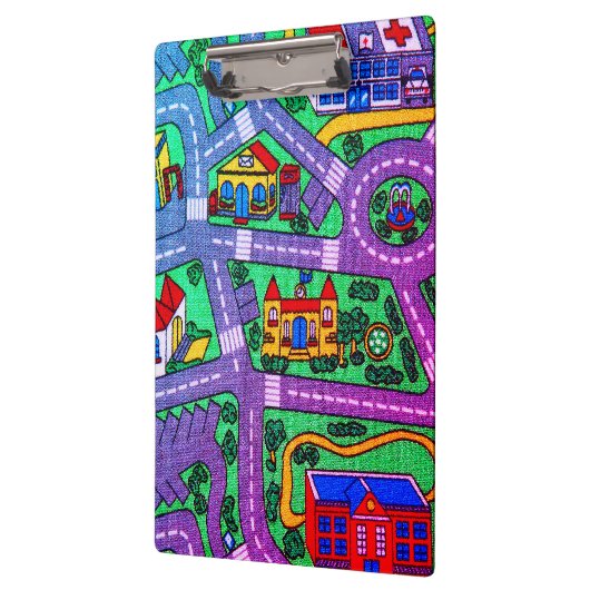 90s nostalgie, Track tapijt Car Road 90s nostalgis Klembord (Links)