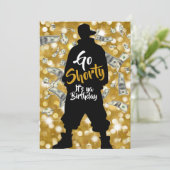 90's Old School Hip Hop Birthday Foto Kaart (Staand voorkant)