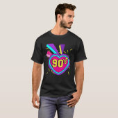 90s Outfit Retro Party 90s Costume Theme Party T-shirt (Voorkant volledig)