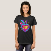 90s Outfit Retro Party 90s Costume Theme Party T-shirt (Voorkant volledig)