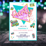 90s Party Like It's 1995 30ste verjaardagsfeestje Kaart<br><div class="desc">90s retro,  feest alsof het 1995 30ste verjaardag uitnodiging. Ideaal voor mensen die geboren zijn in de jaren 90.</div>