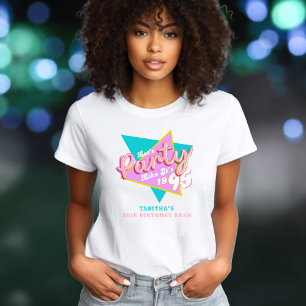 90s Party Like It's 1995 30ste verjaardagsfeestje T-shirt
