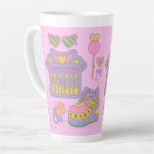 90s patronen latte mok (Linkerhoek)