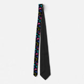 90s Pattern Tie Stropdas (Achterkant)